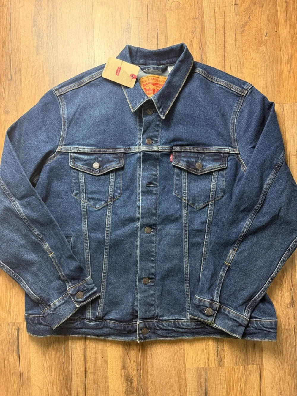 ❗️NWT❗️Men’s Levi's Denim Jacket - Classic Trucker Style Size XL - Picture 1 of 10